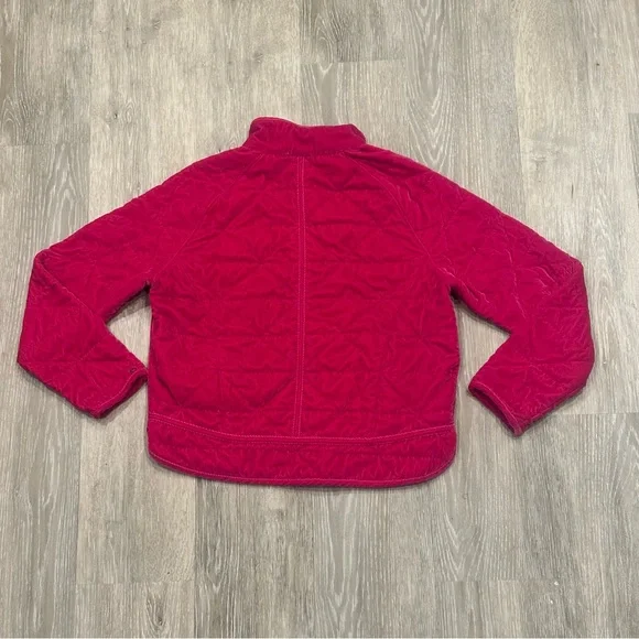 Calia Carrie Underwood Hot Pink Velvet Quilted Full-Zip Pockets Jacket, Medium - Picture 13 of 14